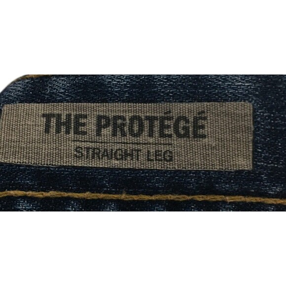 Adriano Goldschmied Jeans Men's Size 34 x 34 Blue The Protege Straight Leg - Picture 8 of 10